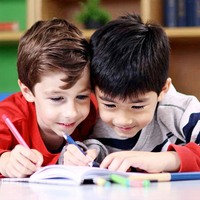 2 young students learning-1
