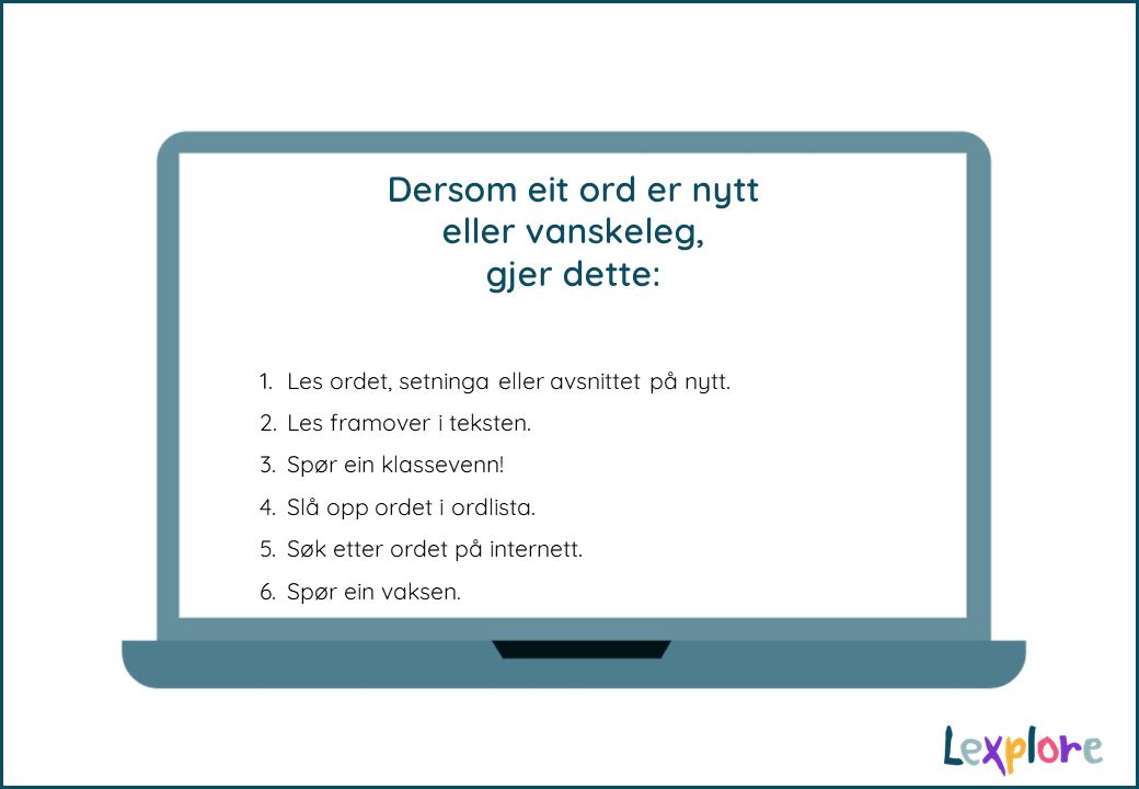 Plakat med strategier NY-2