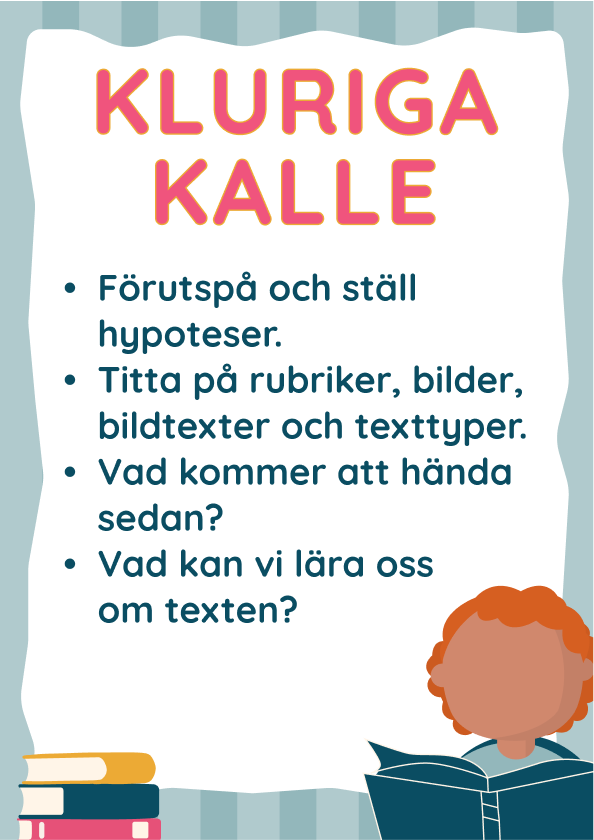 Skriv ut lässtrategi - kluriga Kalle